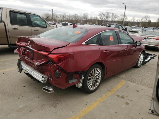  TOYOTA AVALON 2021 Red