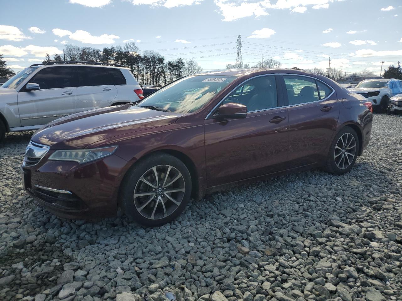 2016 Acura Tlx Tech იყიდება Mebane-ში, NC - All Over