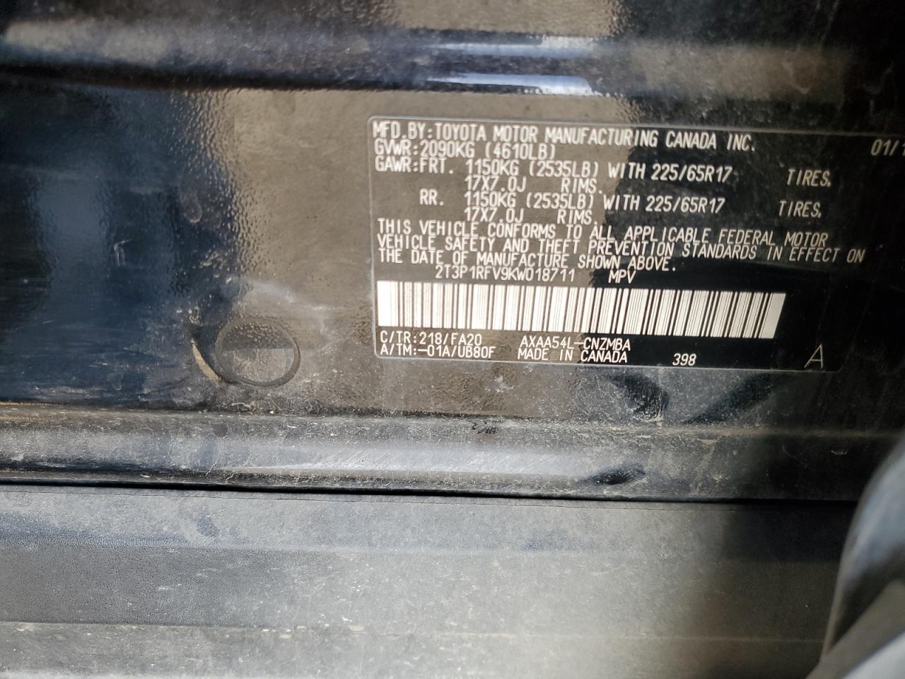 2019 Toyota RAV 4 - Image 15