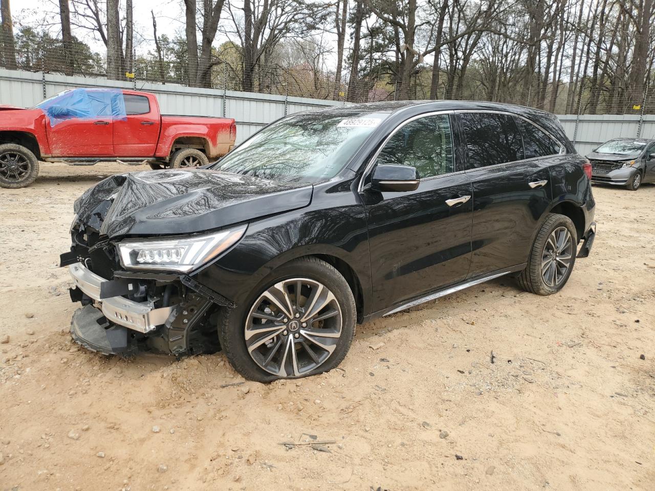 2020 Acura Mdx Technology იყიდება Austell-ში, GA - Front End