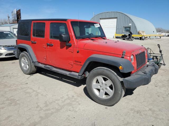  JEEP WRANGLER 2018 Czerwony