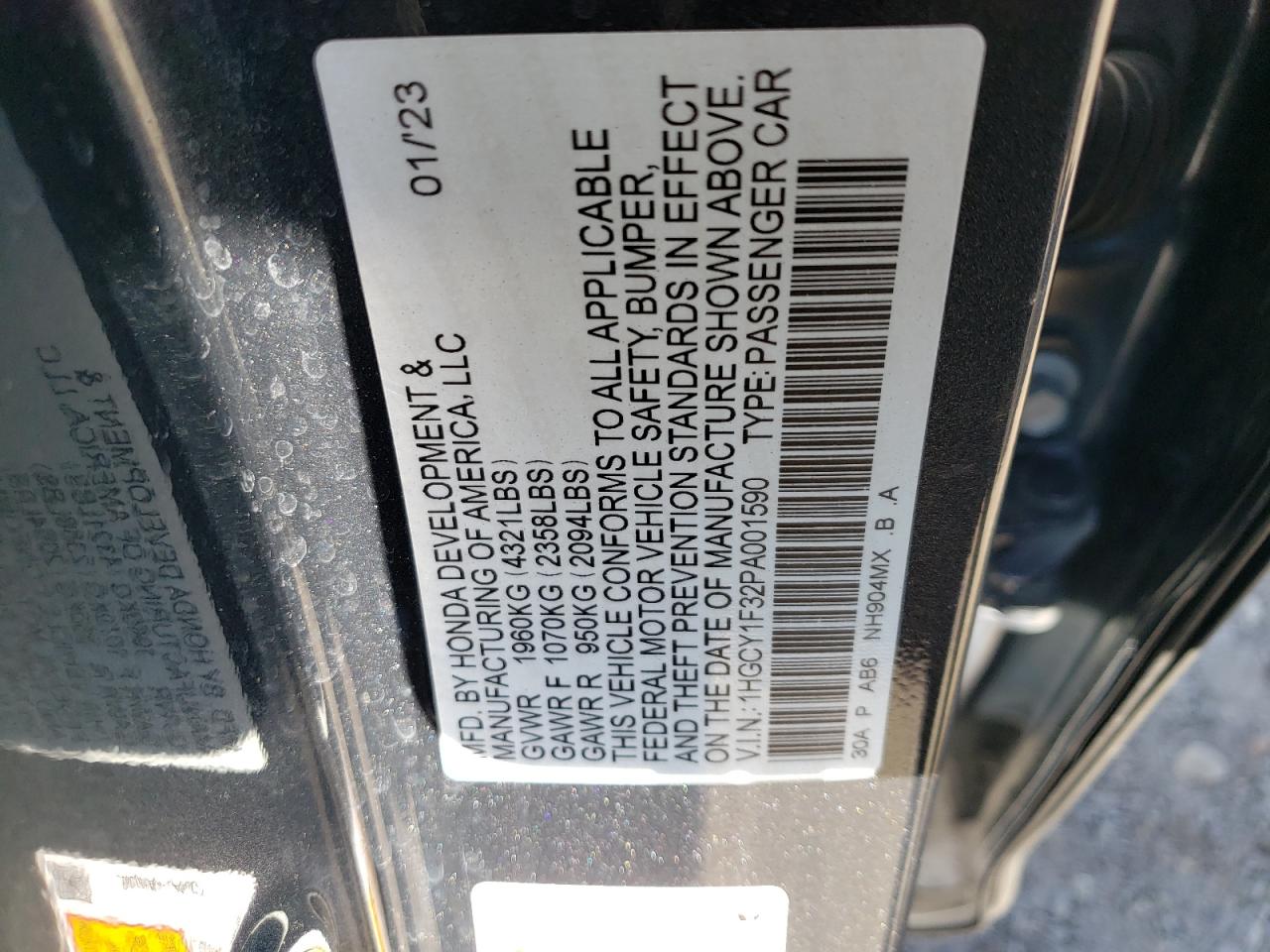 2023 Honda Accord - Image 12
