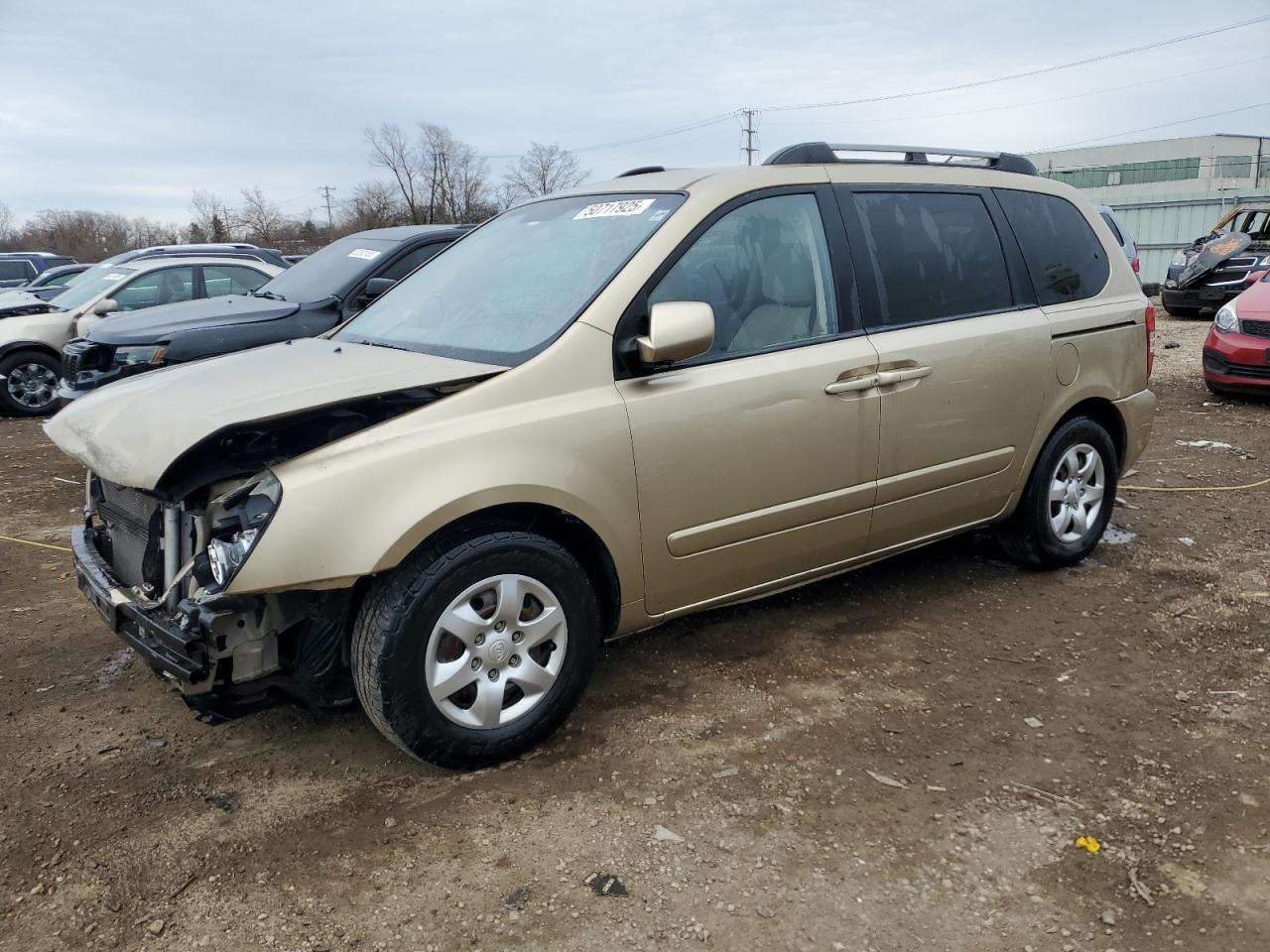2008 Kia Sedona na sprzedaż w Chicago Heights, IL - Front End
