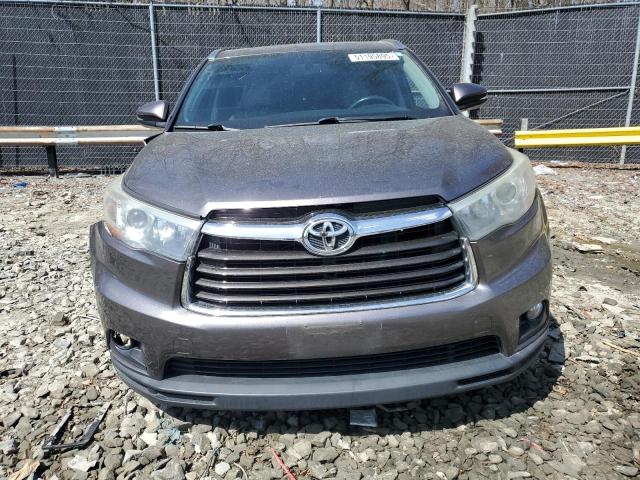  TOYOTA HIGHLANDER 2016 Gray