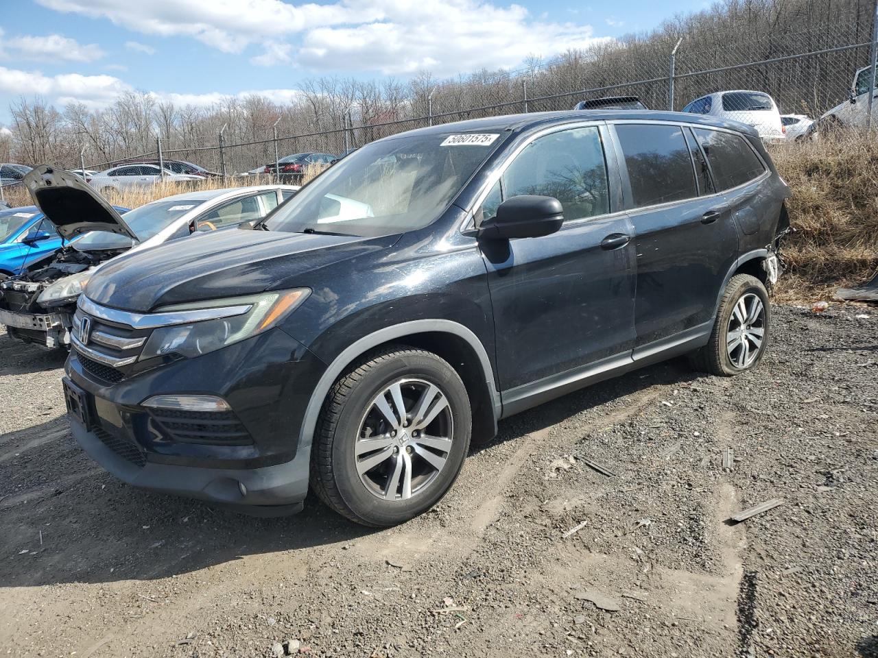 2016 Honda Pilot Exln للبيع في Baltimore، MD - Rear End