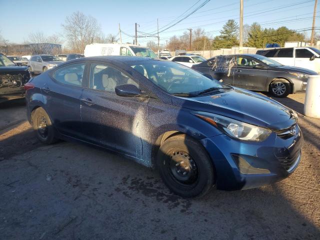  HYUNDAI ELANTRA 2016 Blue