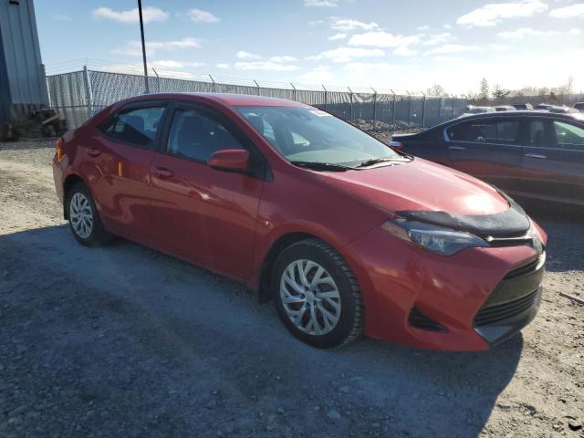 Sedans TOYOTA COROLLA 2017 Red