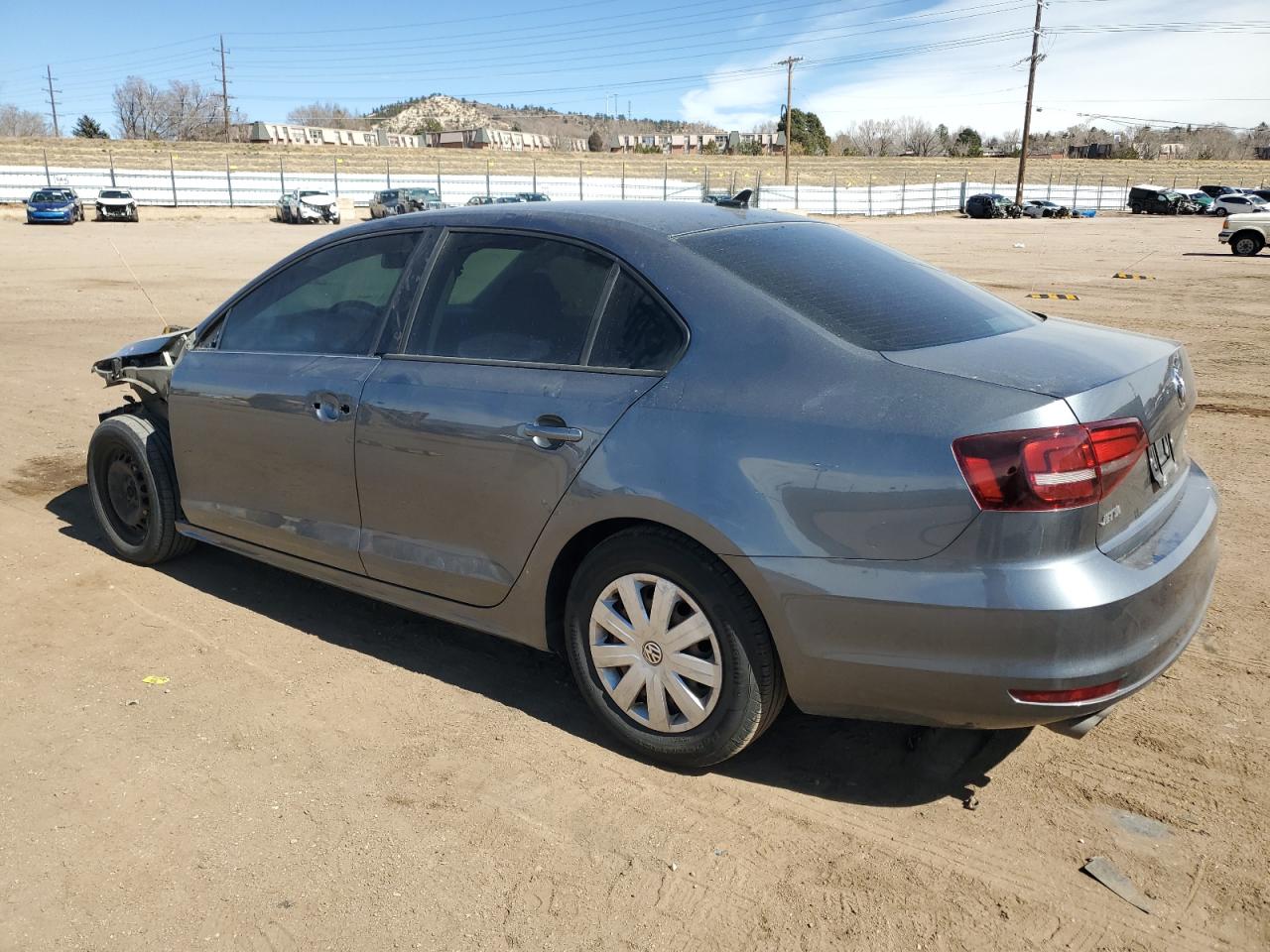 2016 Volkswagen Jetta S grey null gas 3VW267AJ2GM290804 photo #3