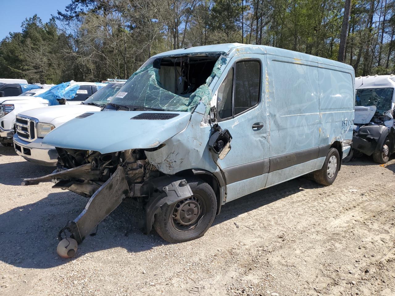 2021 Mercedes-Benz Sprinter 2500 на продаже в Greenwell Springs, LA - All Over