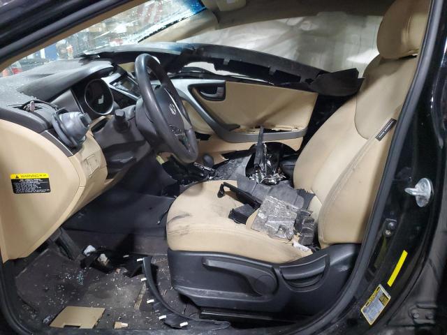  HYUNDAI ELANTRA 2012 Black