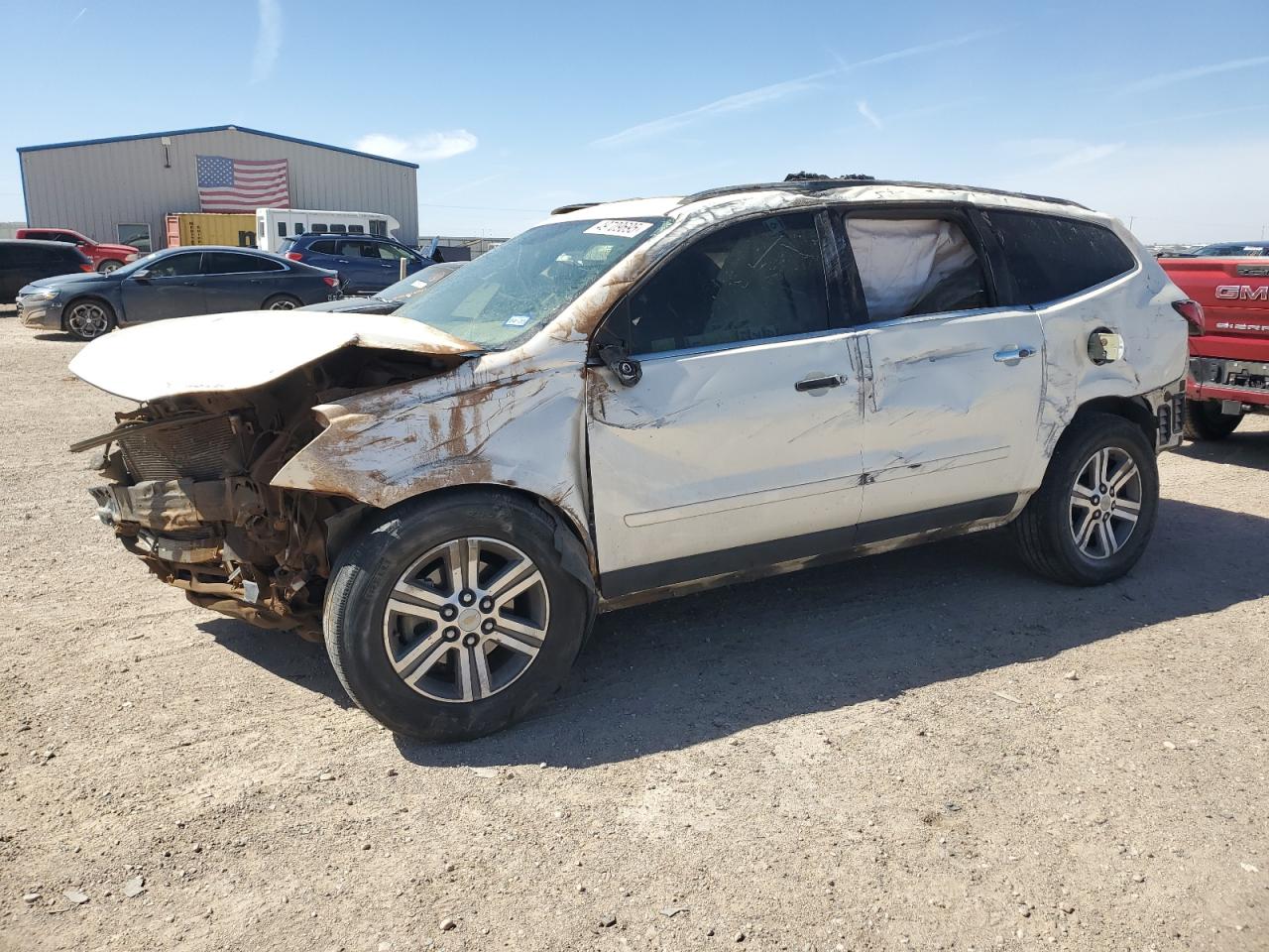 2015 Chevrolet Traverse Lt на продаже в Amarillo, TX - All Over