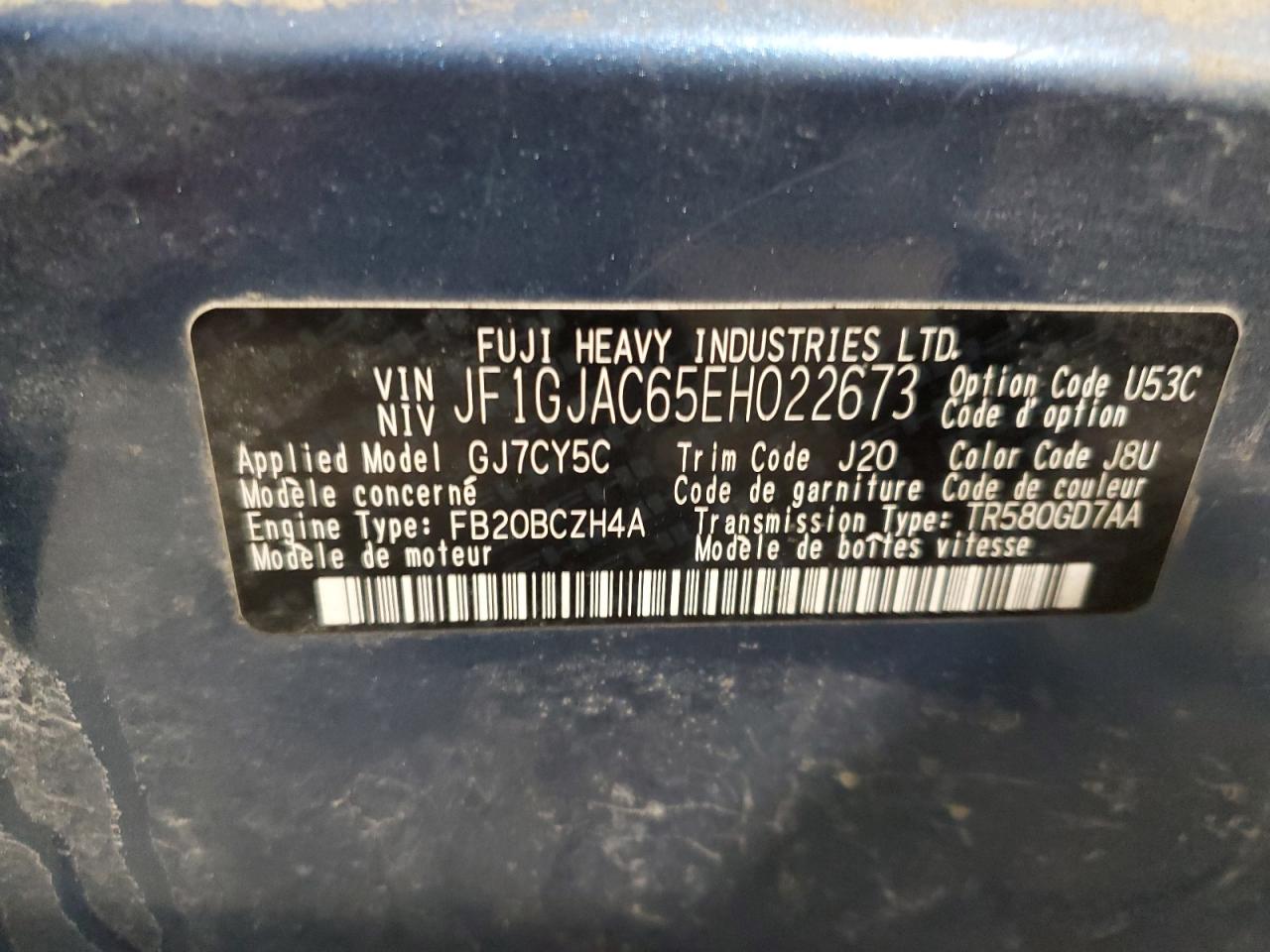 2014 Subaru Impreza - Image 13