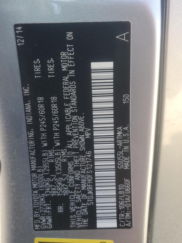 2015 Toyota Highlander - Image 13