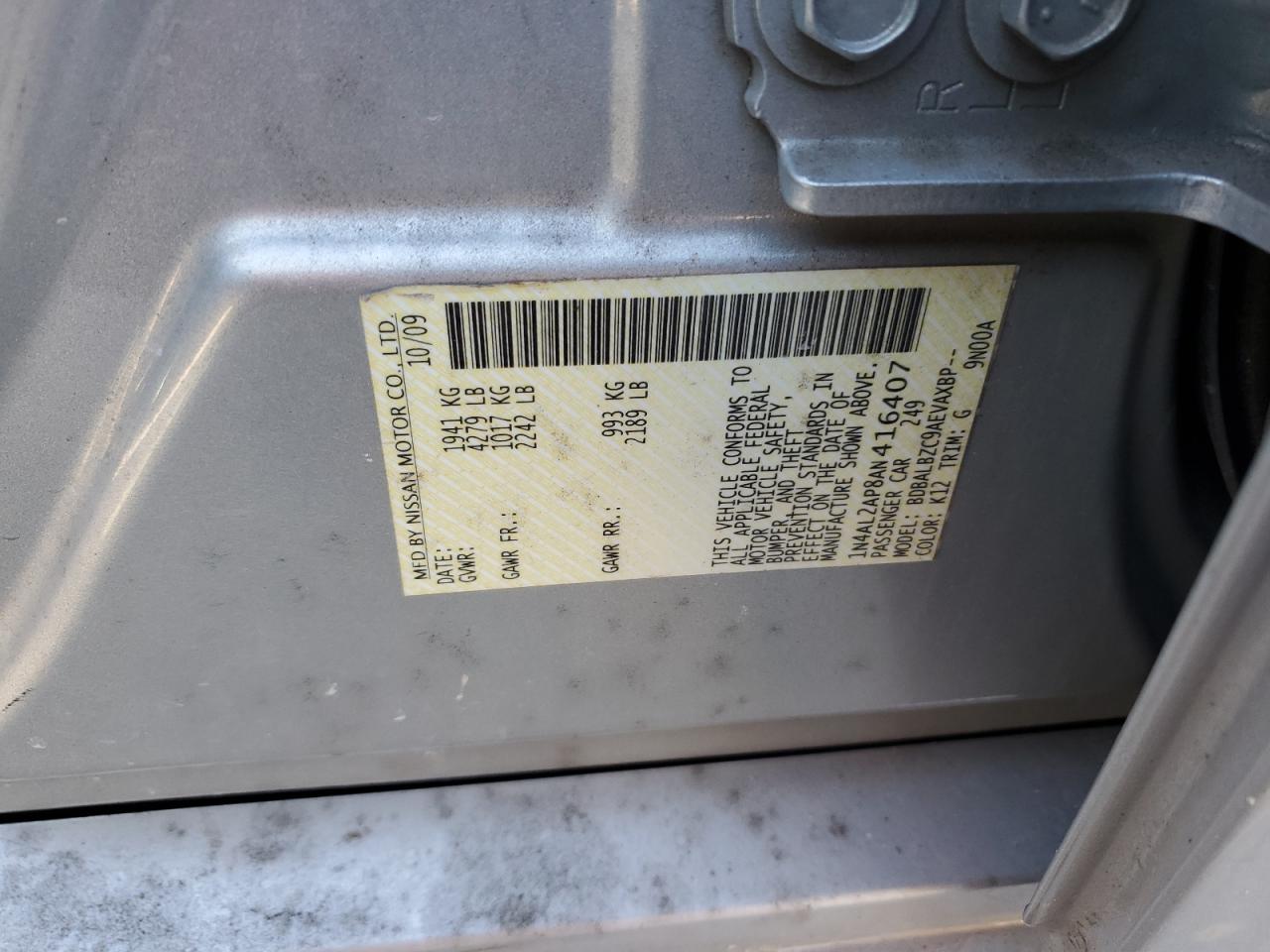 2010 Nissan Altima - Image 12
