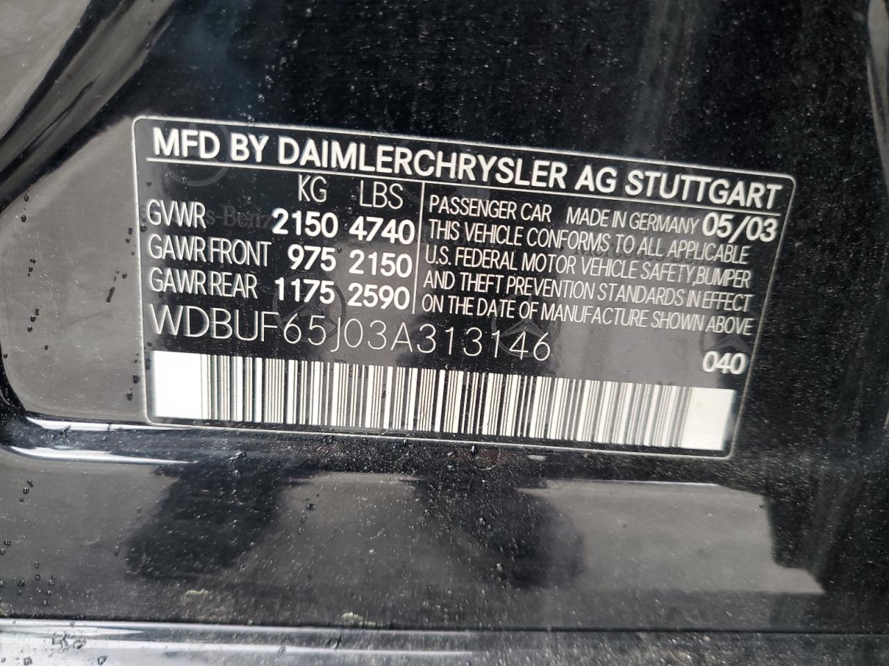 2003 Mercedes-Benz E-klasse - Image 14