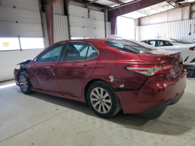  TOYOTA CAMRY 2018 Burgundy