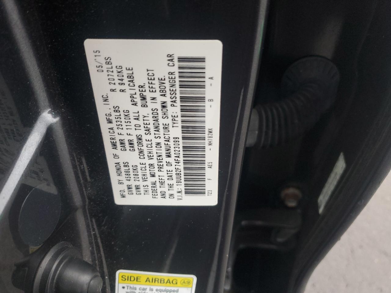 2015 Acura TLX - Image 14