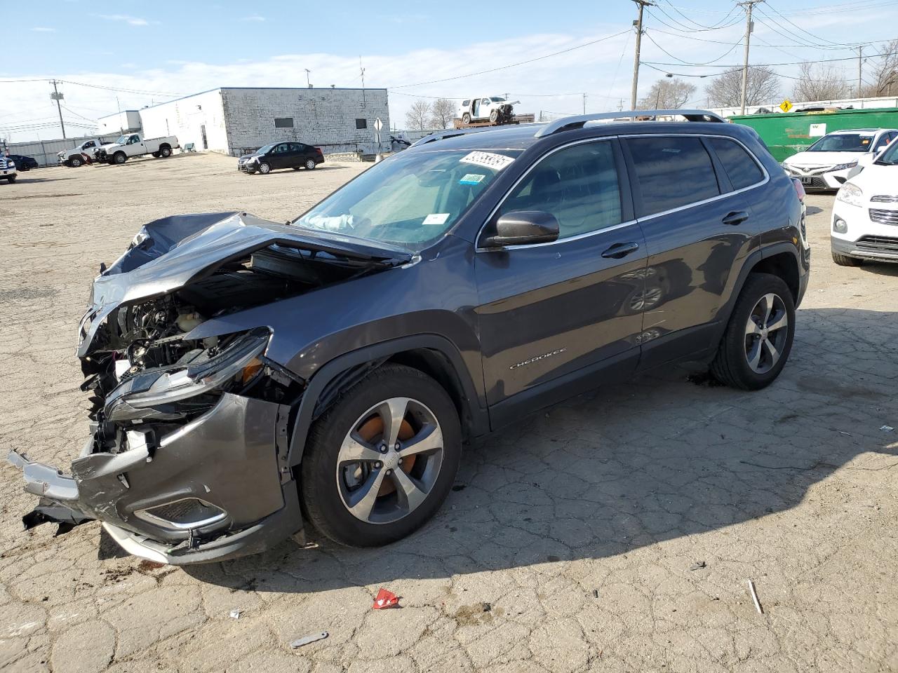 2019 Jeep Cherokee Limited for Sale in Chicago Heights, IL - Front End
