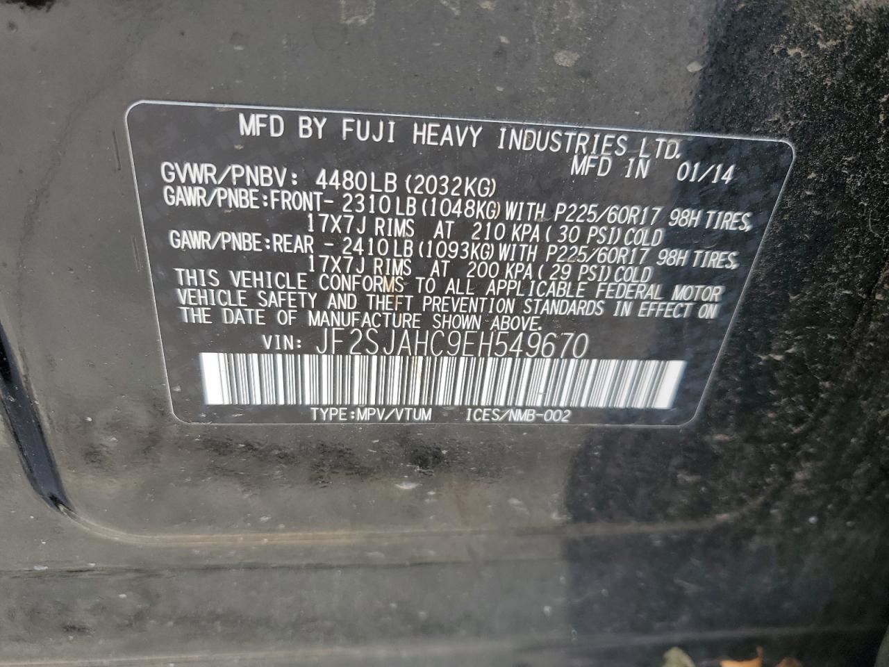 2014 Subaru Forester - Image 13