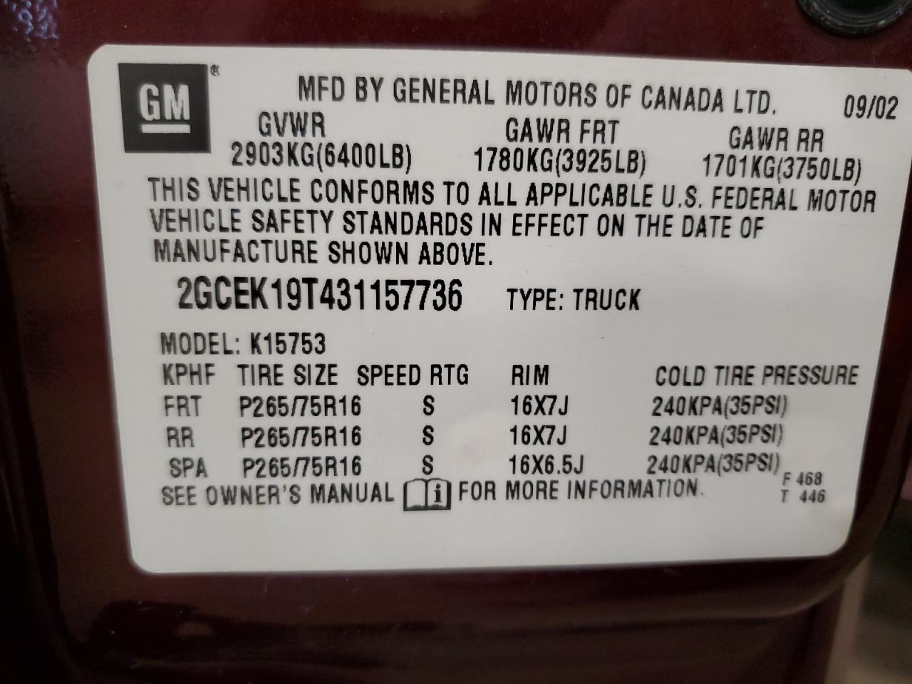 2003 Chevrolet Silverado - Image 12