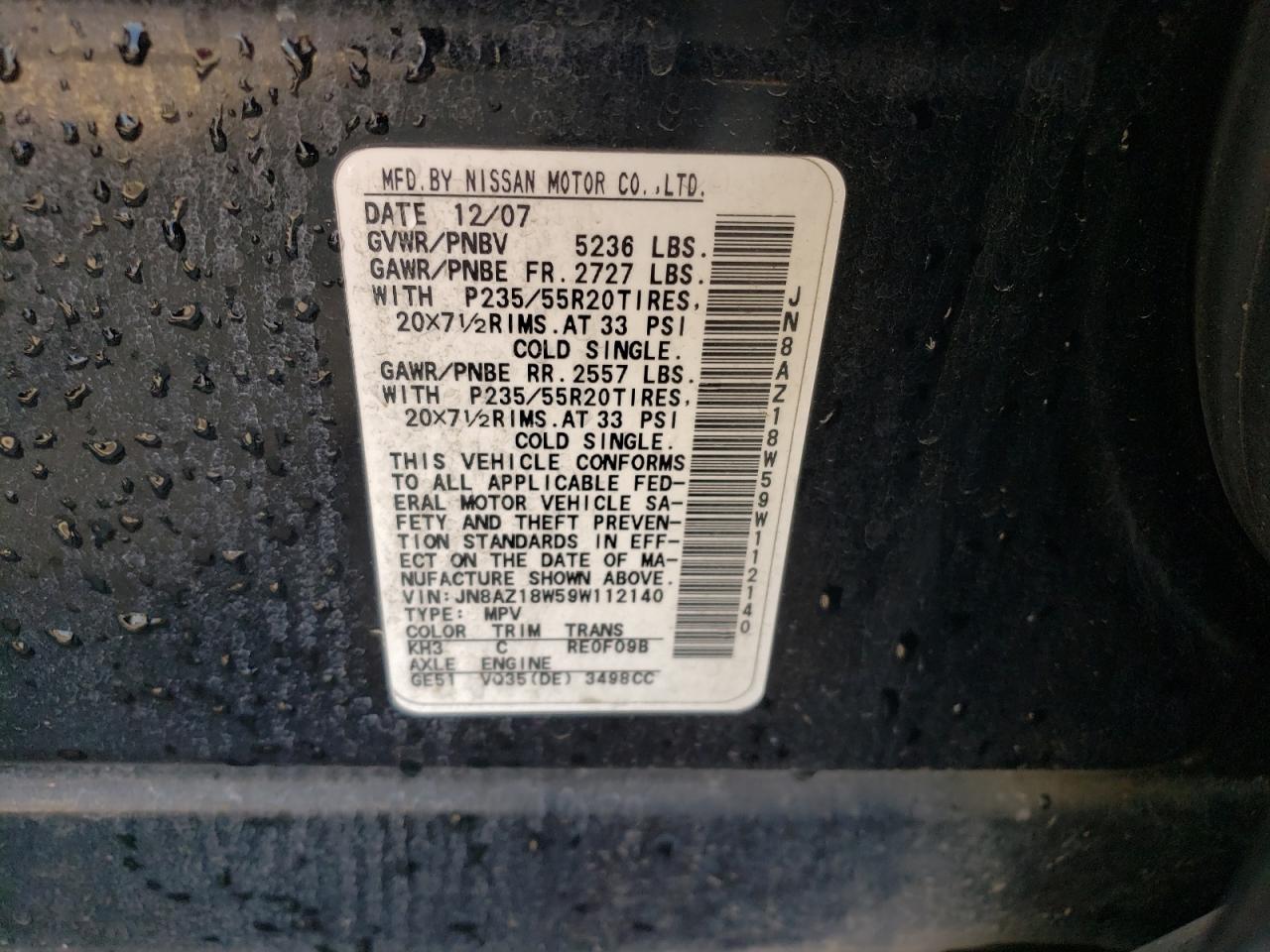 2009 Nissan Murano - Image 13