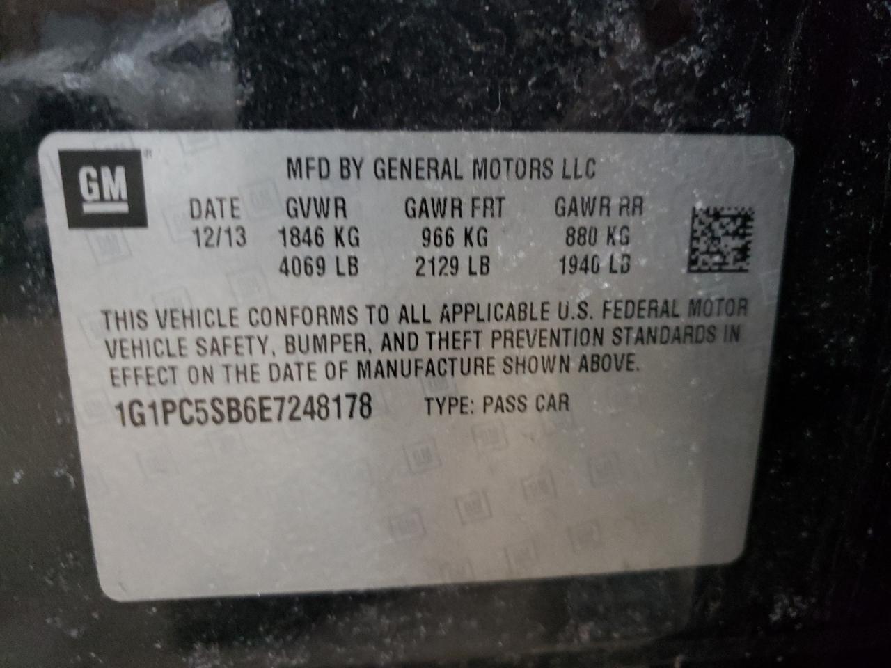 2014 Chevrolet Cruze - Image 12
