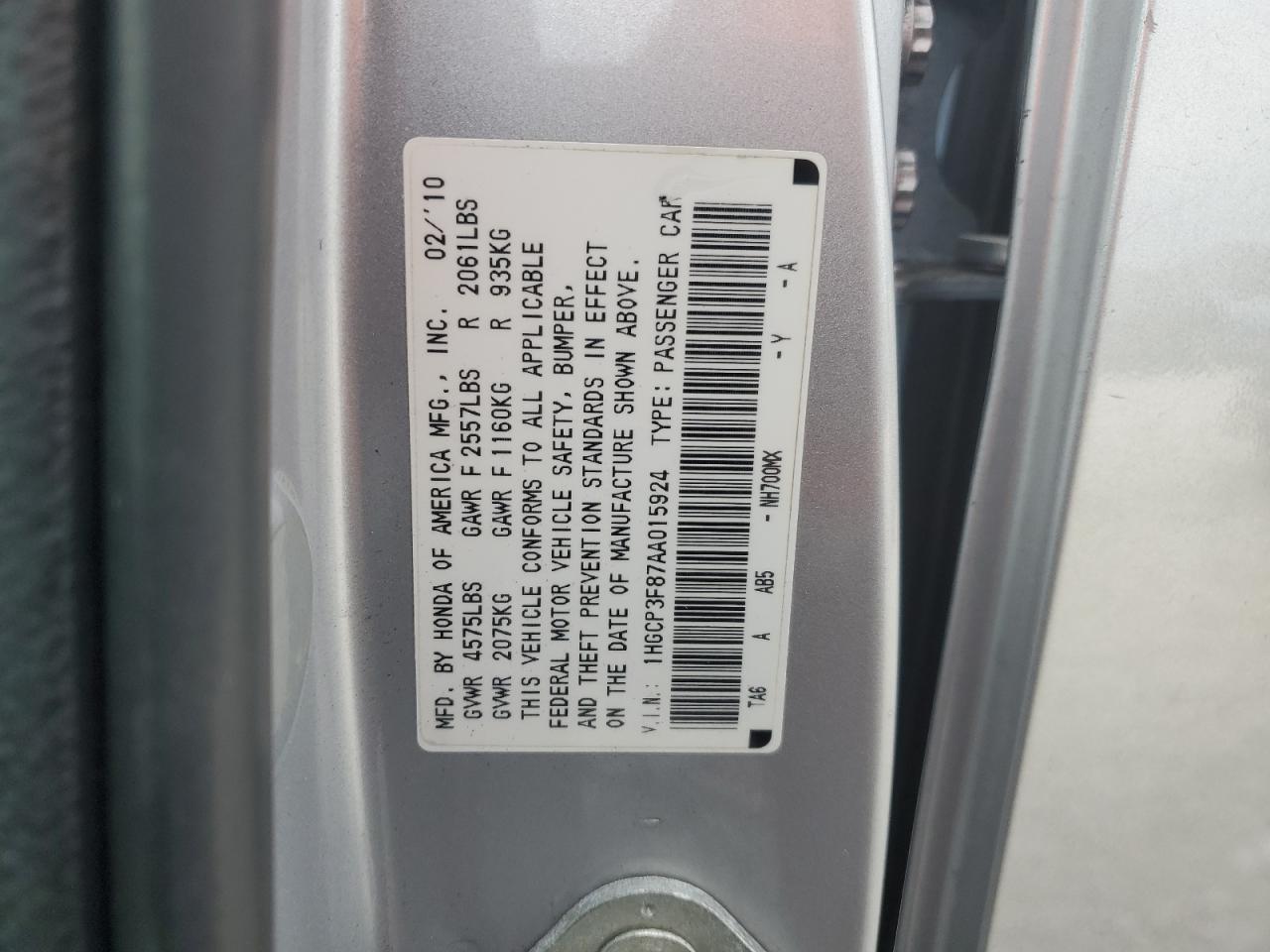 2010 Honda Accord - Image 14