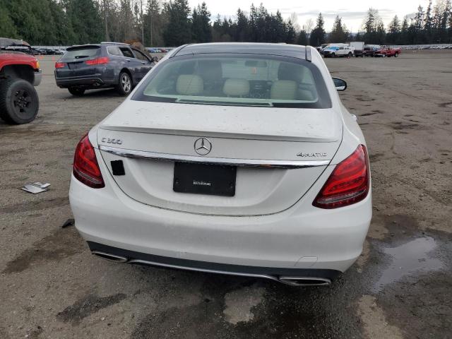  MERCEDES-BENZ C-CLASS 2015 White