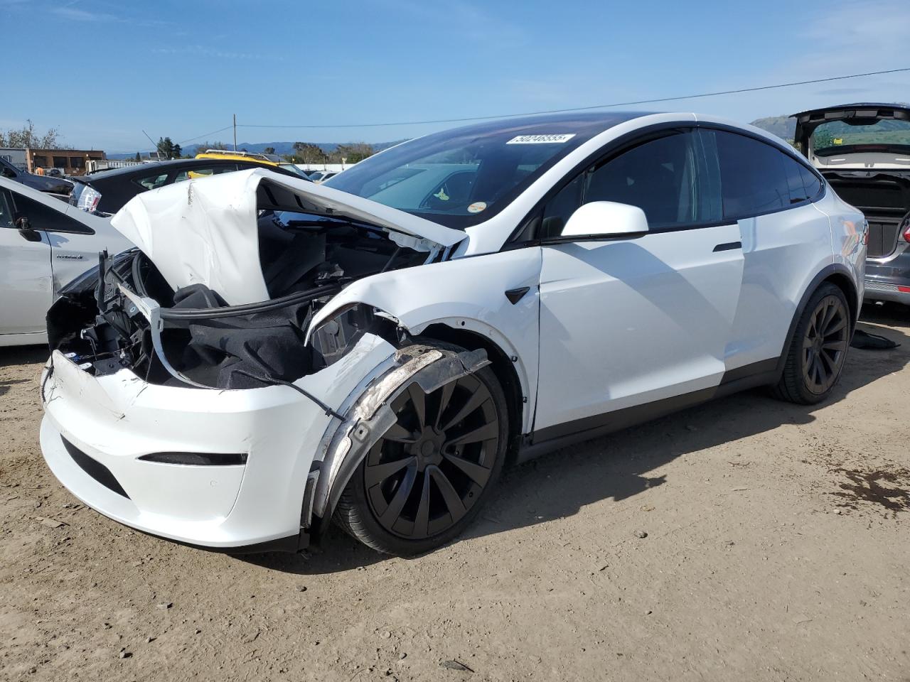 2022 Tesla Model X იყიდება San Martin-ში, CA - Front End