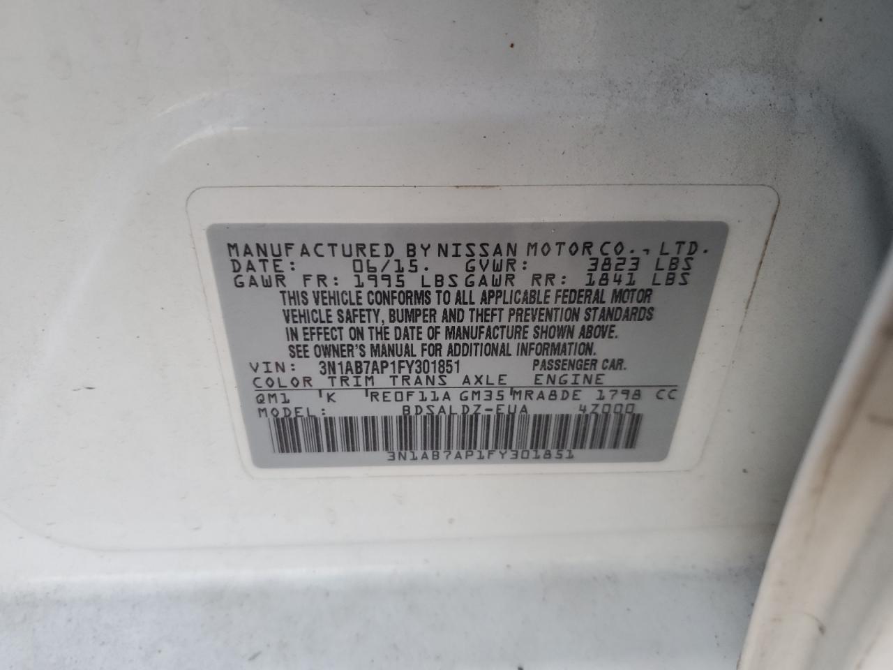 2015 Nissan Sentra - Image 14