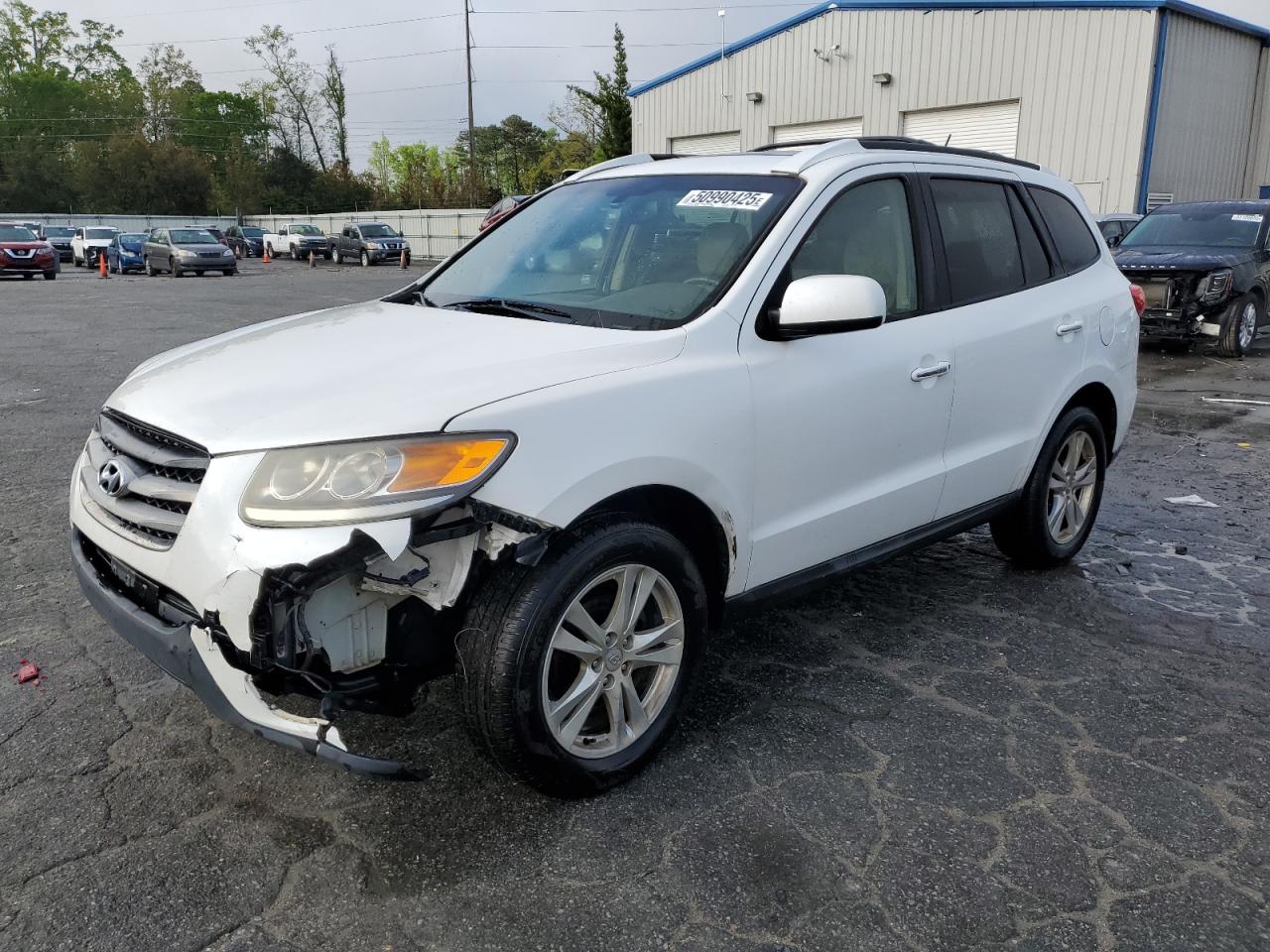 2012 Hyundai Santa Fe Limited продається в Savannah, GA - Front End