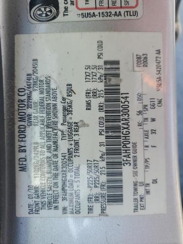2010 FORD FUSION SE