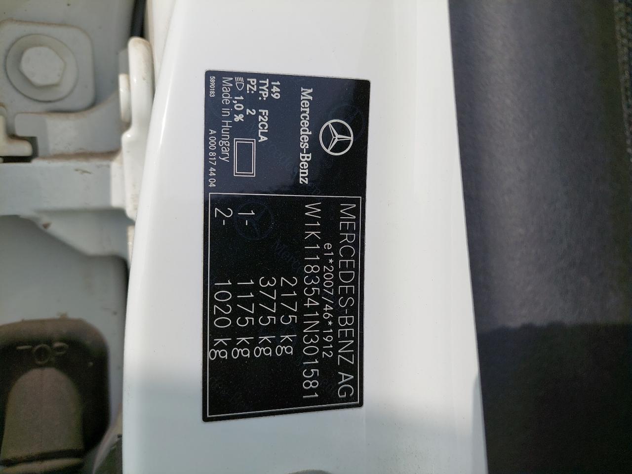 W1K1183541N301581 - 2022 Mercedes Benz CLA 45 - #47902255