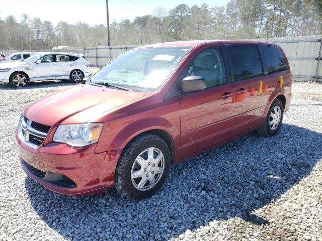  DODGE CARAVAN 2014 Bordowy