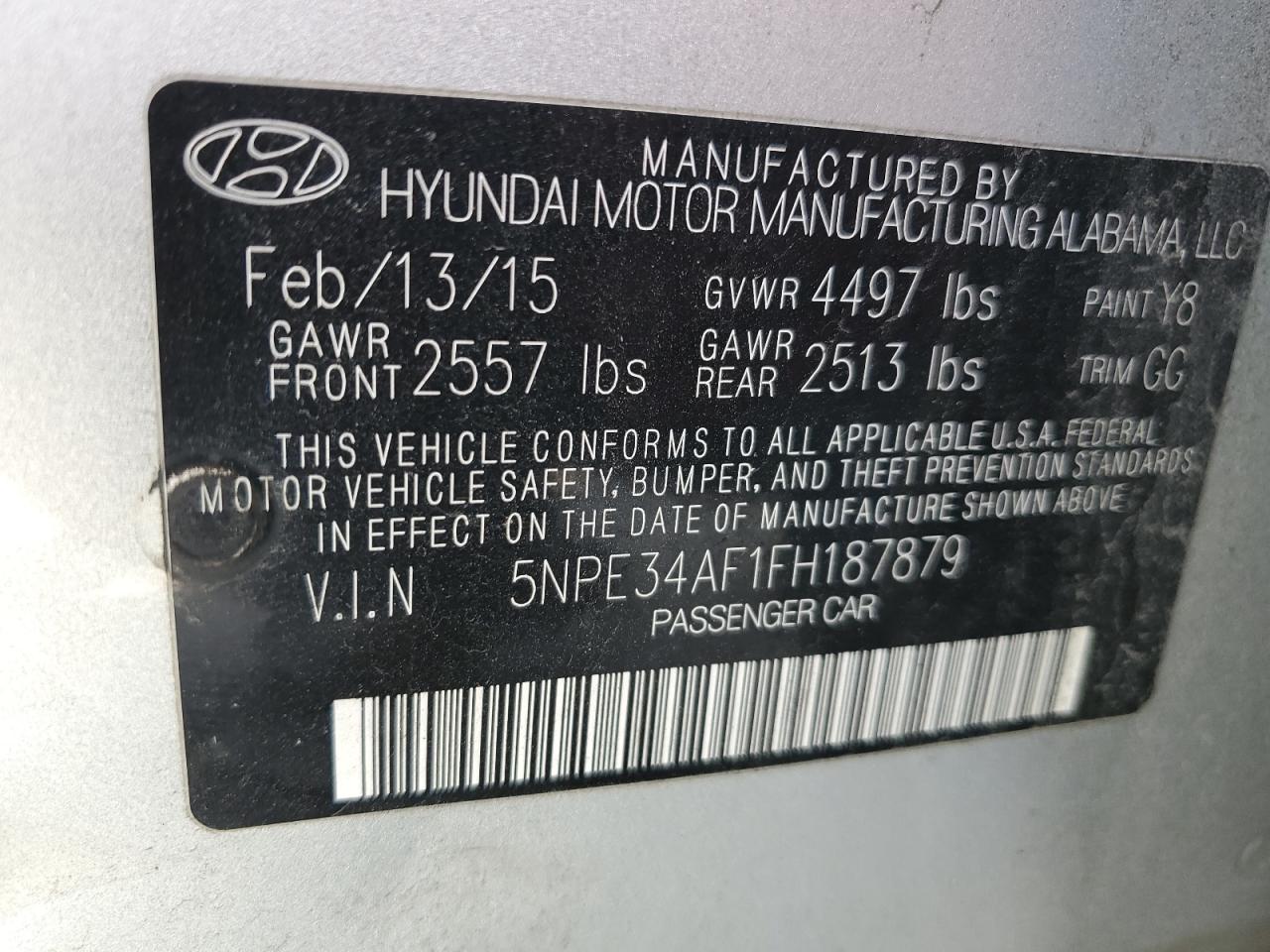 2015 Hyundai Sonata - Image 12