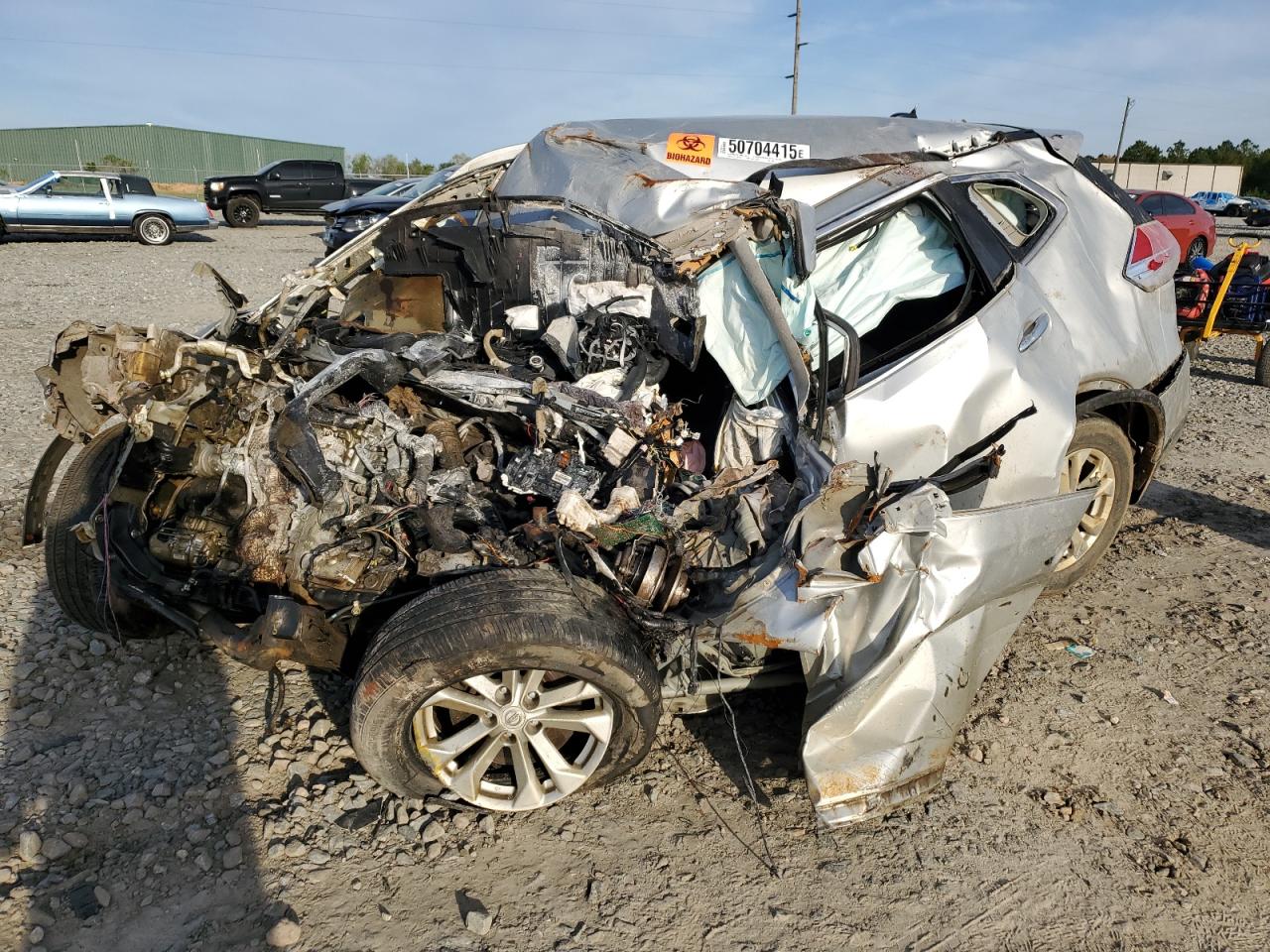 2015 Nissan Rogue S للبيع في Tifton، GA - Rollover