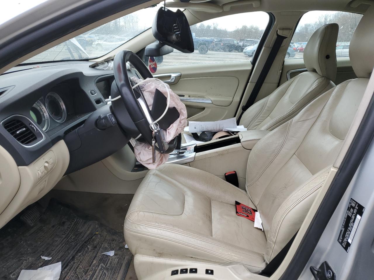 2012 Volvo S60 T5 VIN: YV1622FS4C2042666 Lot: 50059565