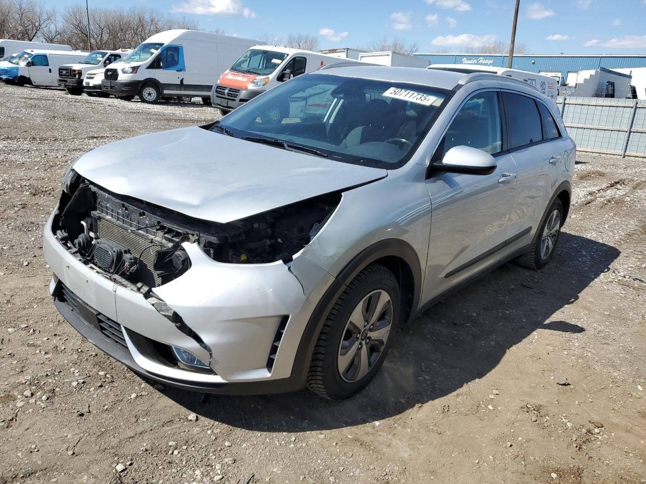 2019 Kia Niro Fe продається в Des Moines, IA - Front End