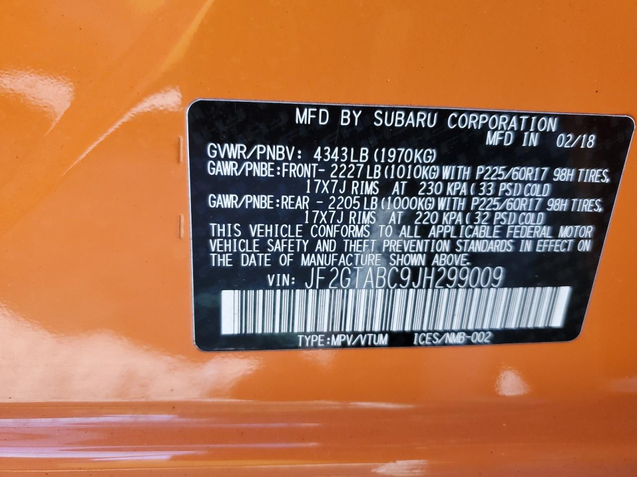 2018 Subaru XV - Image 13