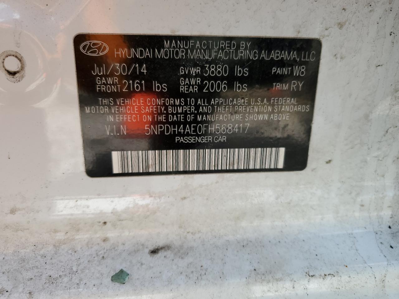 2015 Hyundai Elantra - Image 12