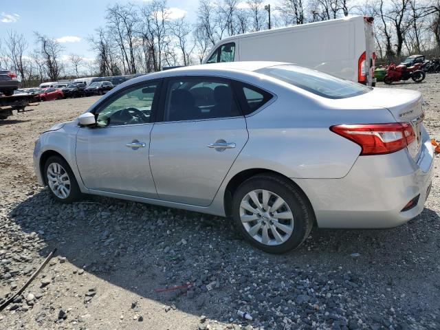  NISSAN SENTRA 2016 Сріблястий