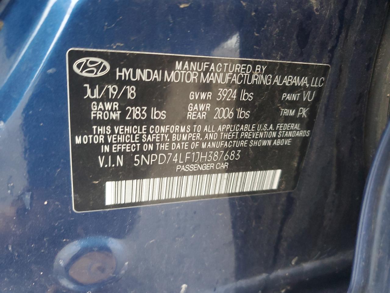 2018 Hyundai Elantra - Image 15