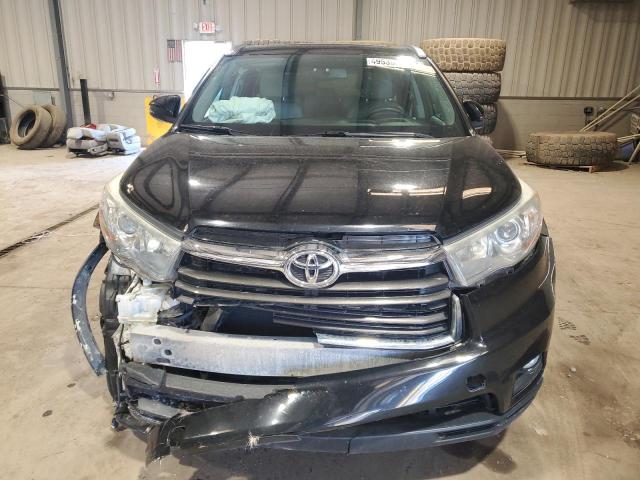  TOYOTA HIGHLANDER 2016 Черный
