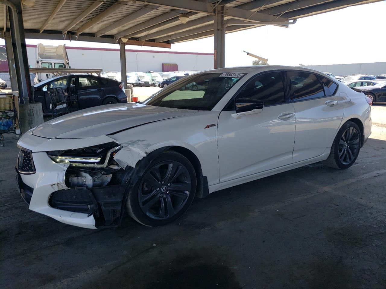 2021 Acura Tlx Tech A იყიდება Hayward-ში, CA - Front End