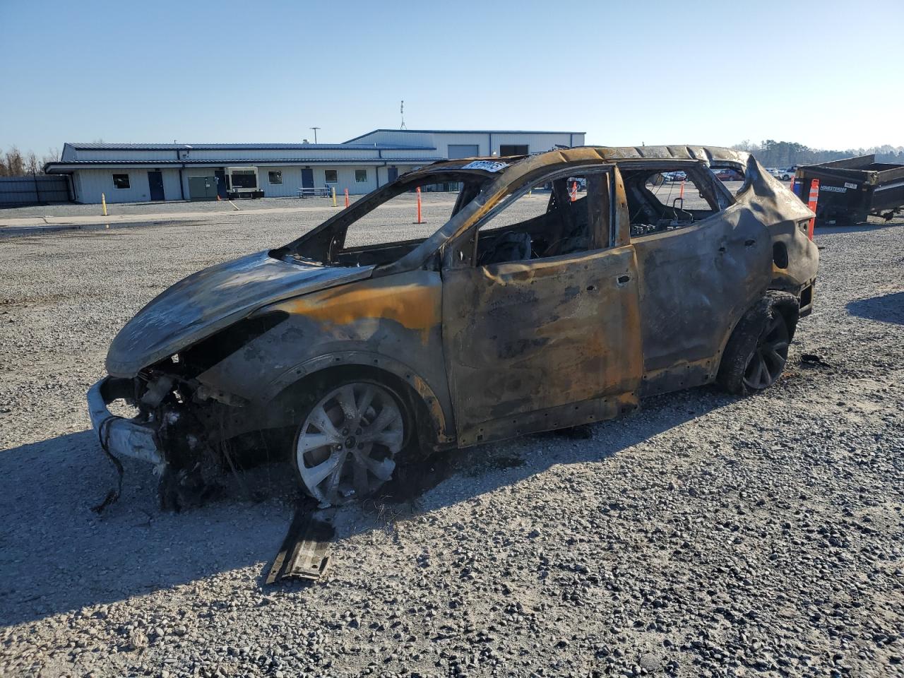 2018 Hyundai Santa Fe Sport продається в Lumberton, NC - Burn