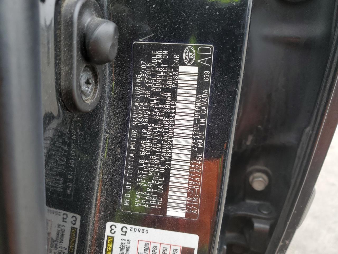 2008 Toyota Corolla - Image 12