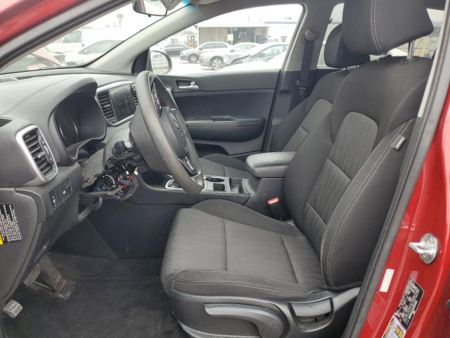  KIA SPORTAGE 2021 Czerwony