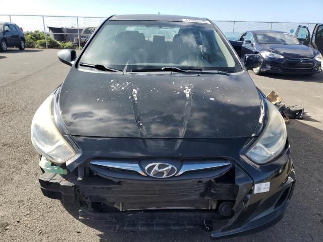  HYUNDAI ACCENT 2012 Чорний