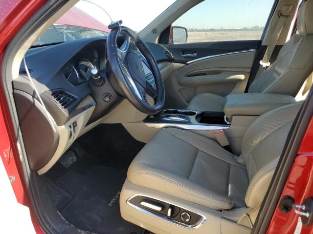  ACURA MDX 2019 Червоний