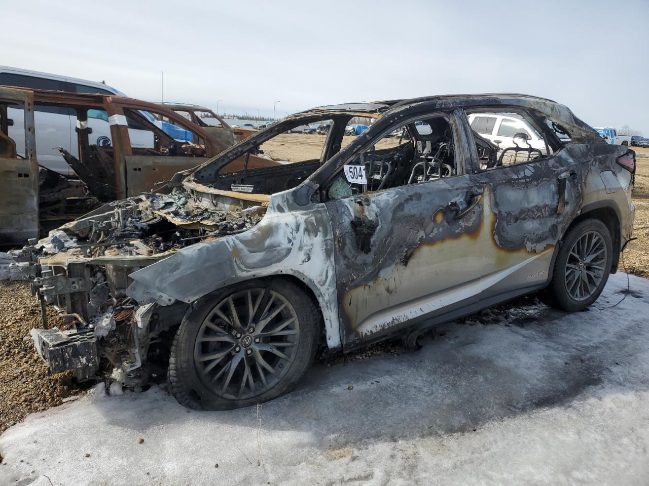 2018 Lexus Rx 450H Base продається в Nisku, AB - Burn